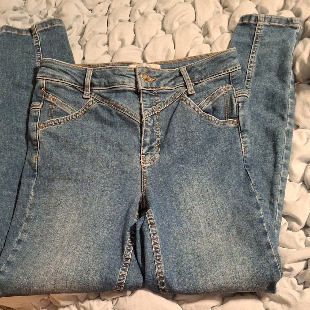 We The Free Light Blue Skinny Jeans